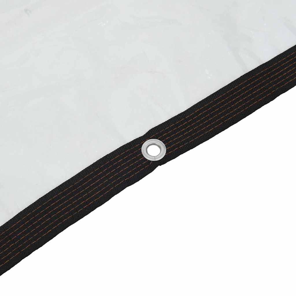 Pflanzenabdeckung mit Ösen 1x8 m Polyethylen