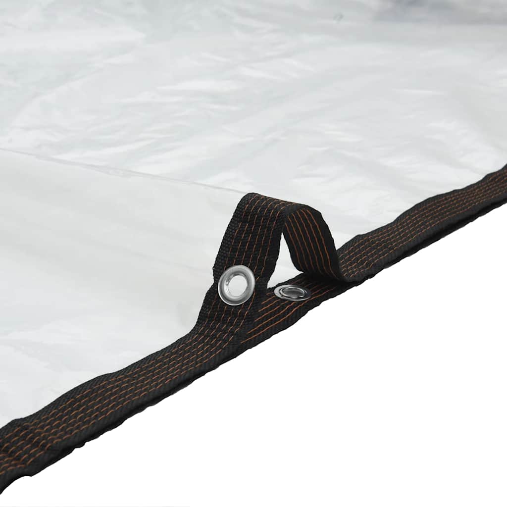 Pflanzenabdeckung mit Ösen 2x4 m Polyethylen