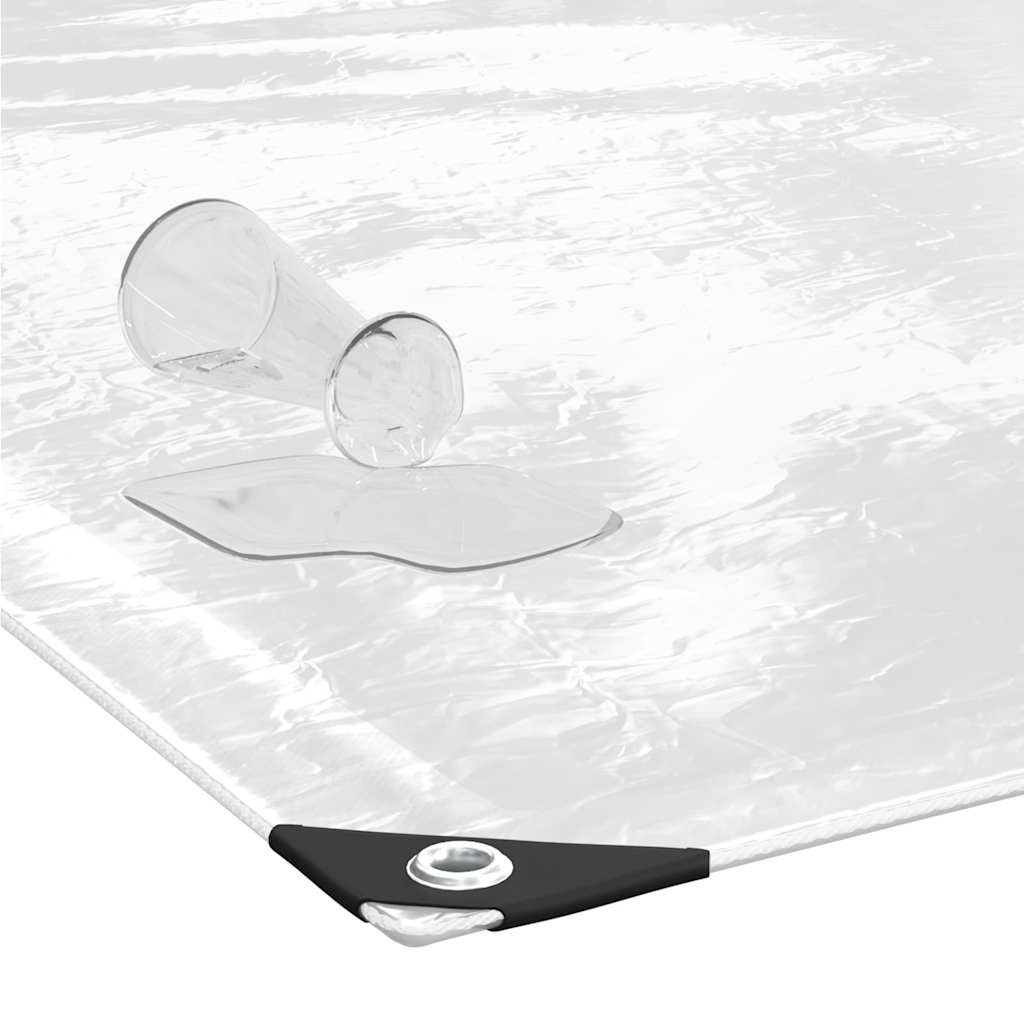 Pflanzenabdeckung mit Ösen 1x8 m PVC