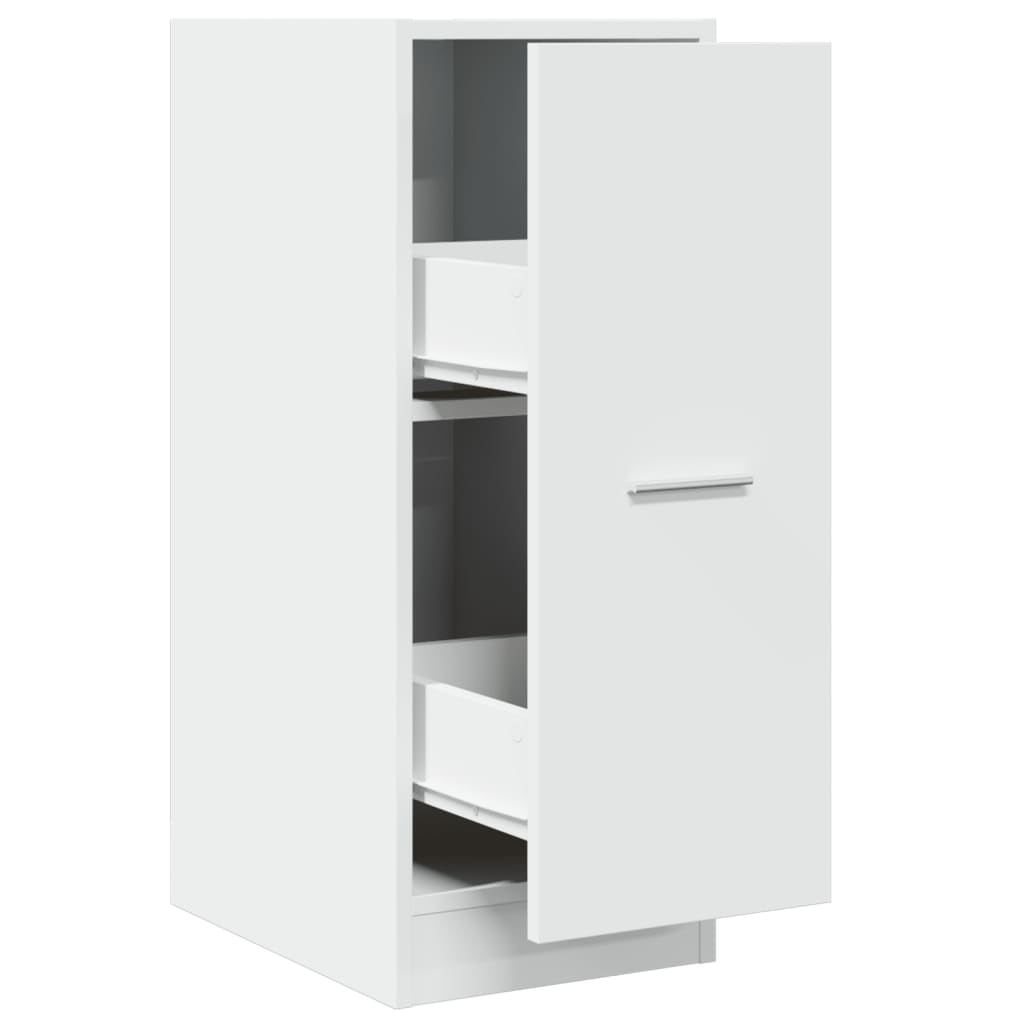 Armoire d'apothicaire blanc 30x41x77,5 cm en bois