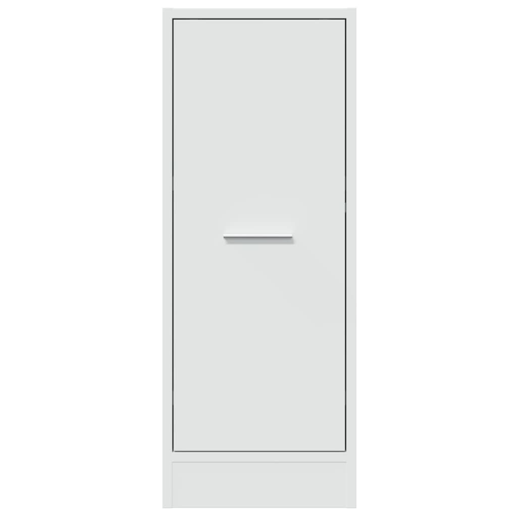 Armoire d'apothicaire blanc 30x41x77,5 cm en bois