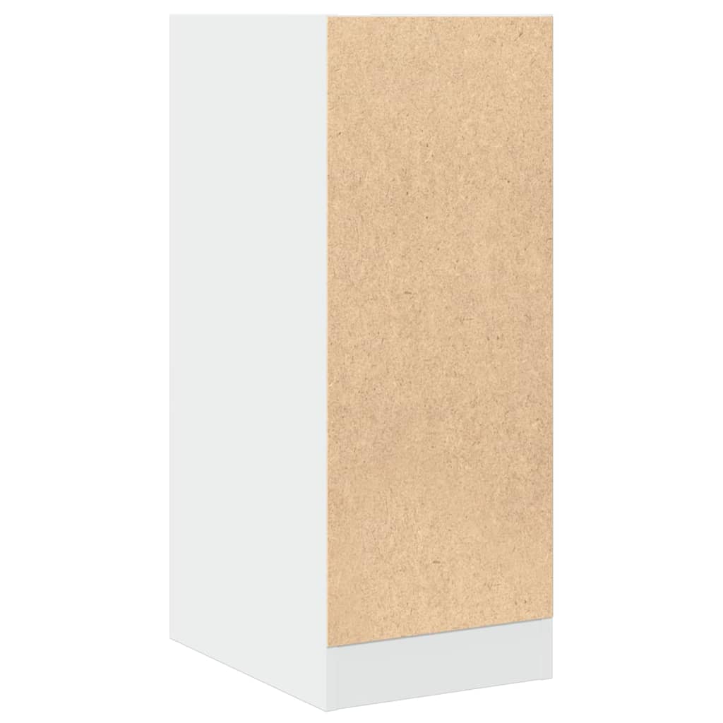 Armoire d'apothicaire blanc 30x41x77,5 cm en bois