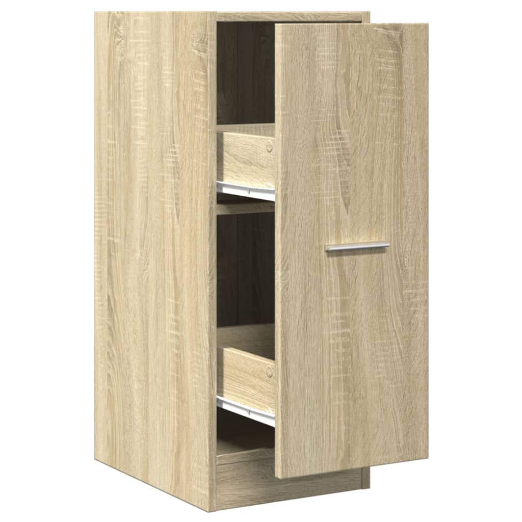 Armoire d'apothicaire chêne Sonoma 30x41x77,5 cm matériau bois