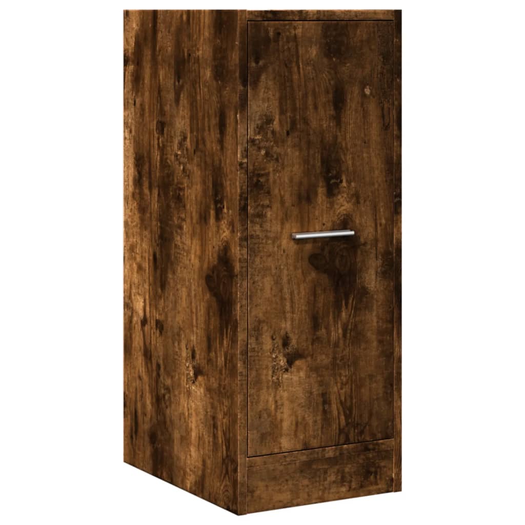 Armoire d'apothicaire chêne fumé 30x41x77,5 cm en bois