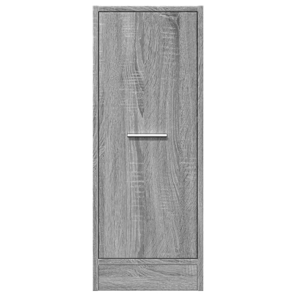 Armoire d'apothicaire gris Sonoma 30x41x77,5 cm en bois