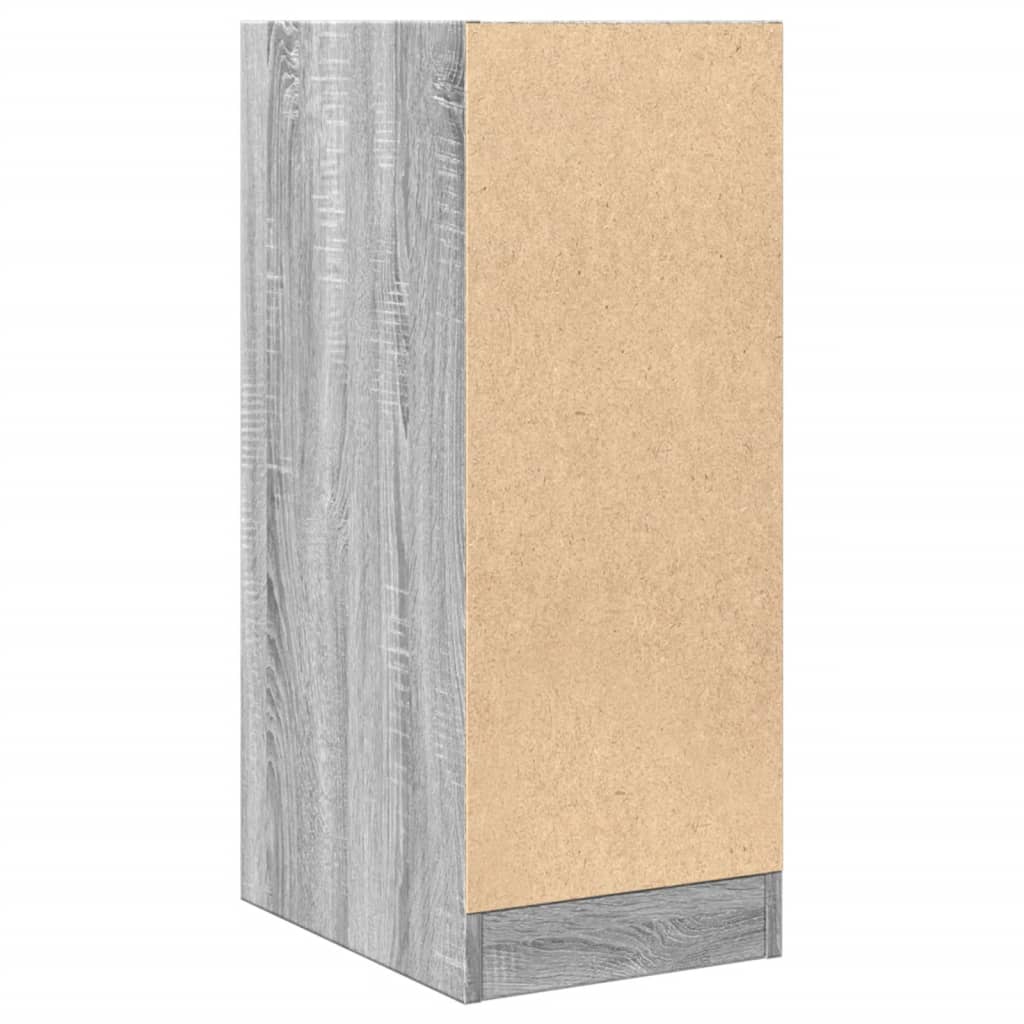 Armoire d'apothicaire gris Sonoma 30x41x77,5 cm en bois