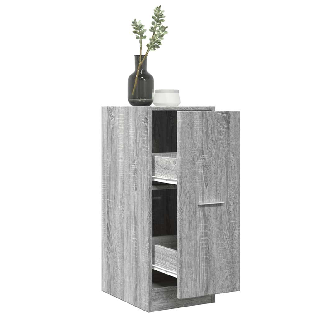 Apothekerschrank Grau Sonoma 30x41x77,5 cm Holzwerkstoff