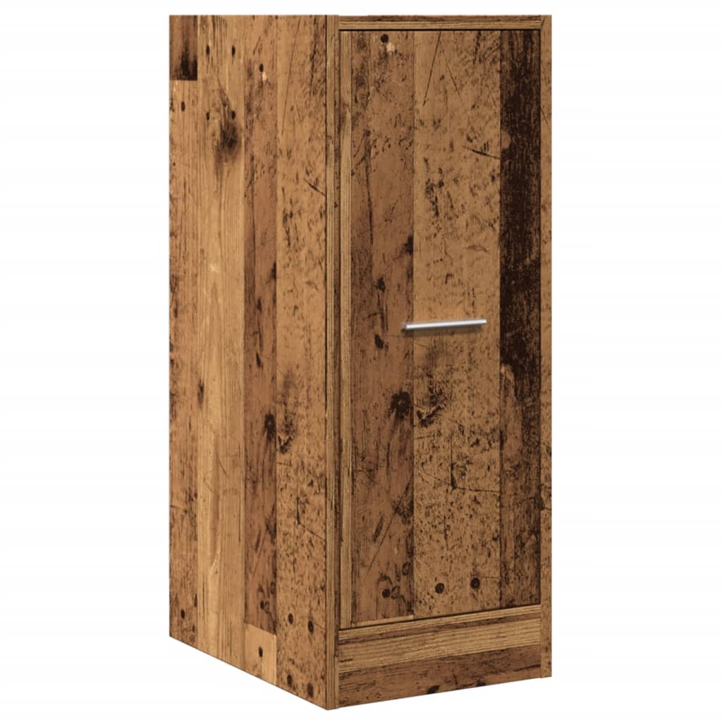 Armoire d'apothicaire aspect bois de récupération 30x41x77,5 cm en bois