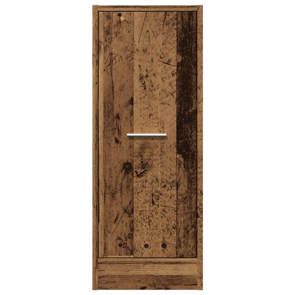 Armoire d'apothicaire aspect bois de récupération 30x41x77,5 cm en bois