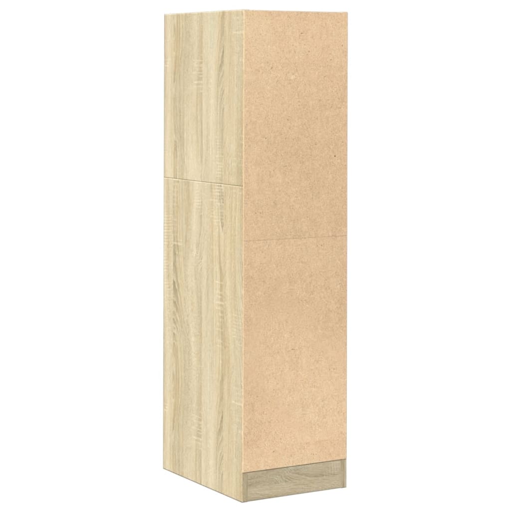 Armoire d'apothicaire chêne Sonoma 30x41x118 cm matériau bois