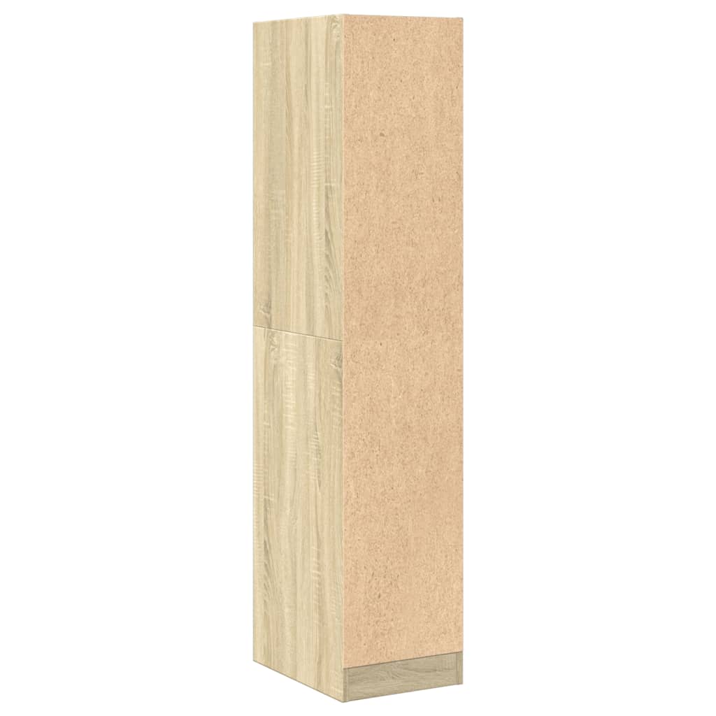 Armoire d'apothicaire chêne Sonoma 30x41x144,5 cm en bois