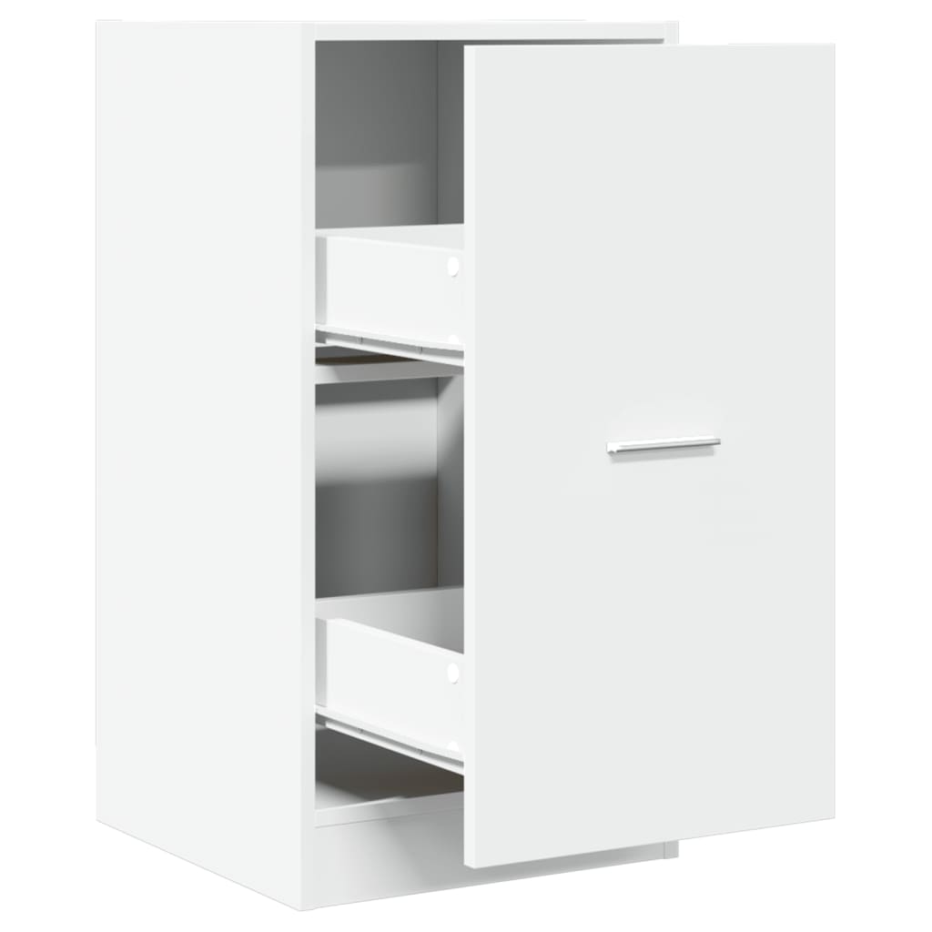 Armoire d'apothicaire blanc 40x41x77,5 cm en bois