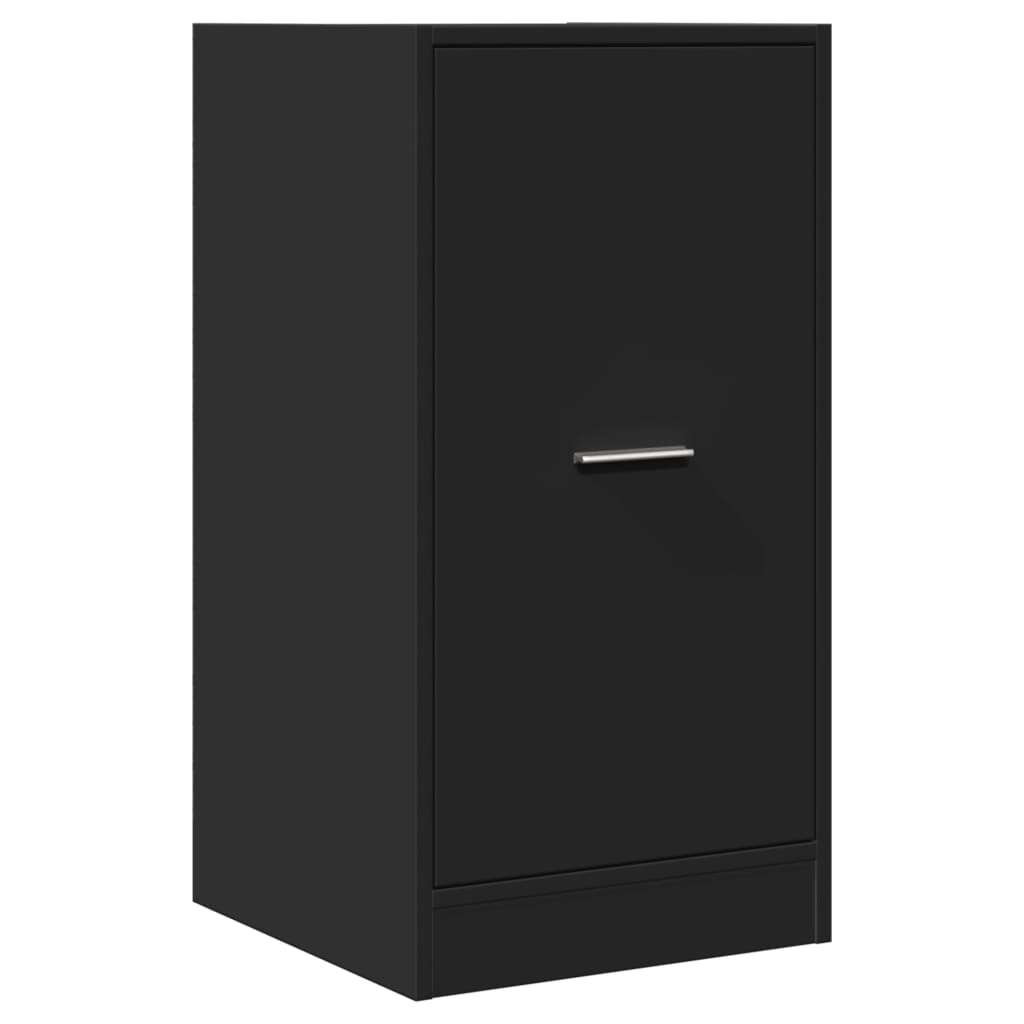 Armoire d'apothicaire noire 40x41x77,5 cm en bois