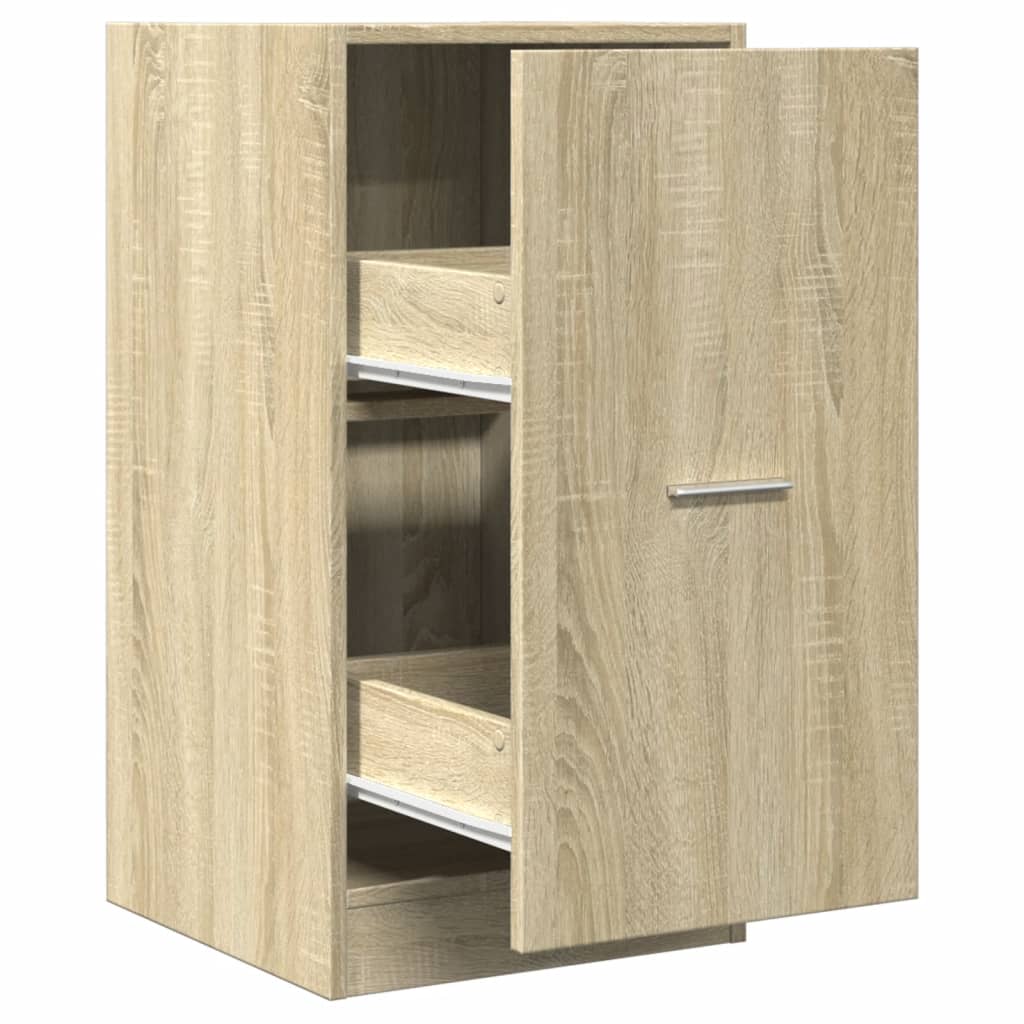 Armoire d'apothicaire chêne Sonoma 40x41x77,5 cm matériau bois