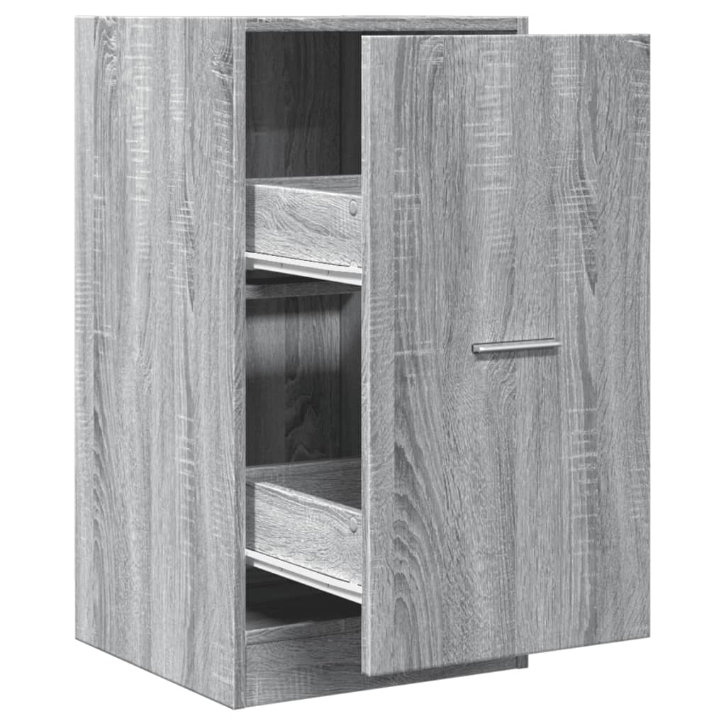 Armoire d'apothicaire gris Sonoma 40x41x77,5 cm en bois