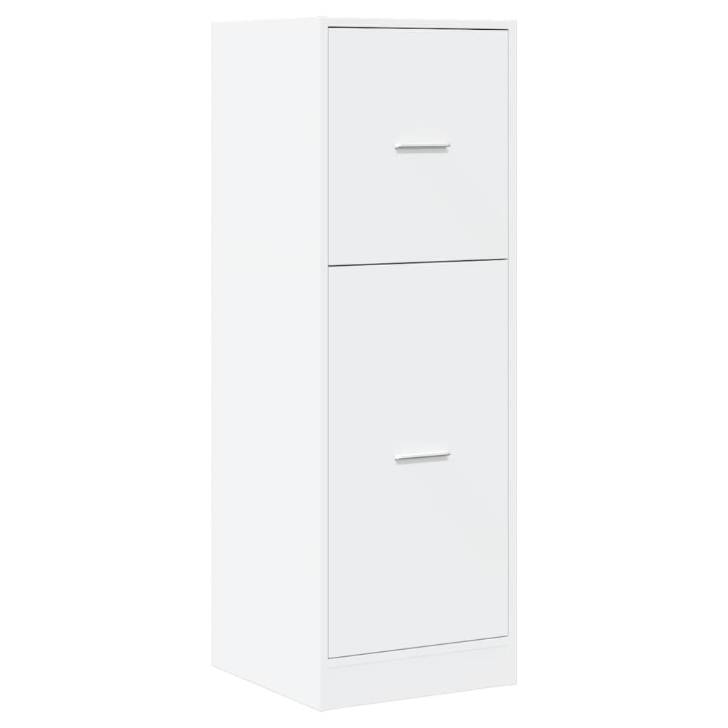 Armoire d'apothicaire blanc 40x41x118 cm en bois