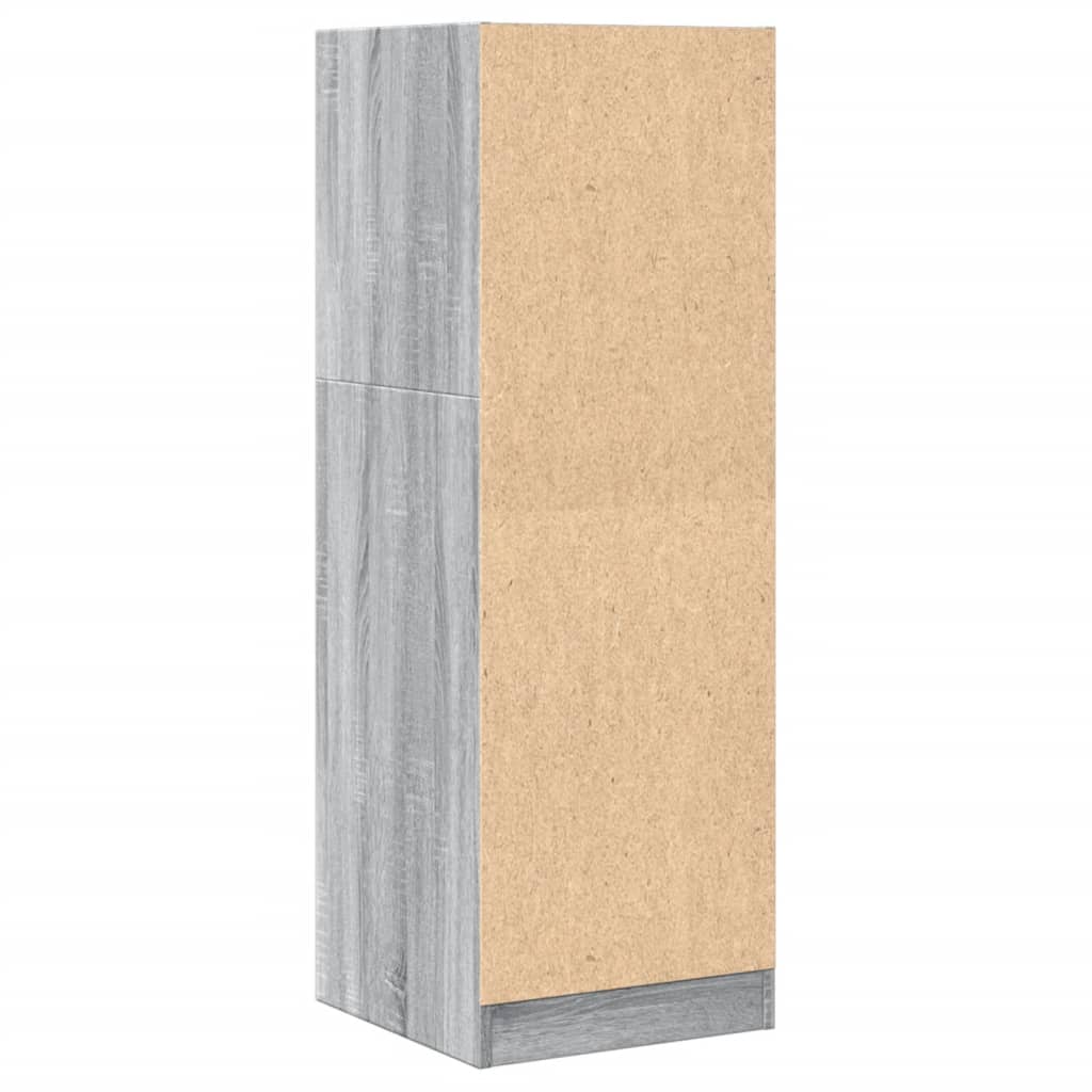 Armoire d'apothicaire gris Sonoma 40x41x118 cm en bois