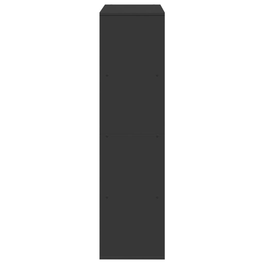 Bookshelf Black 100x33x125.5 cm wood-based material