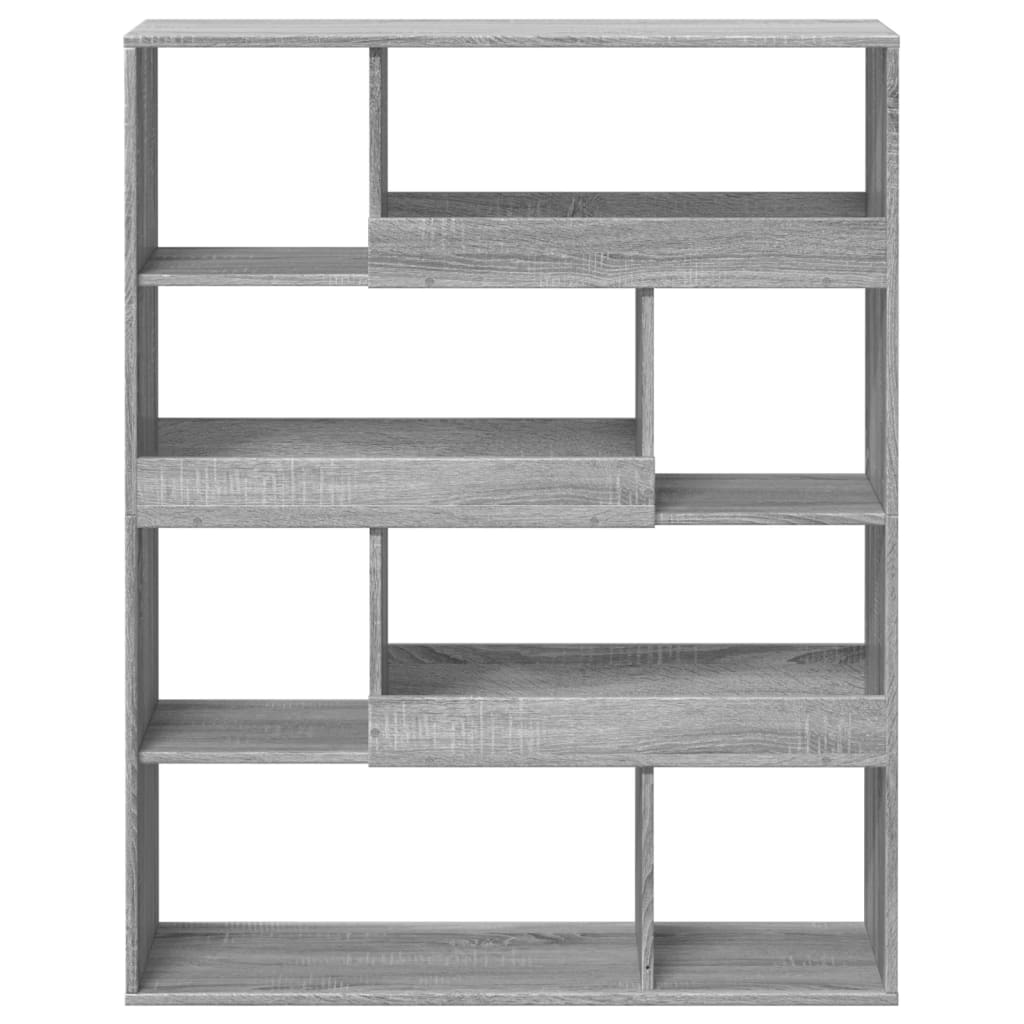 Bookshelf Grey Sonoma 100x33x125.5 cm wood material