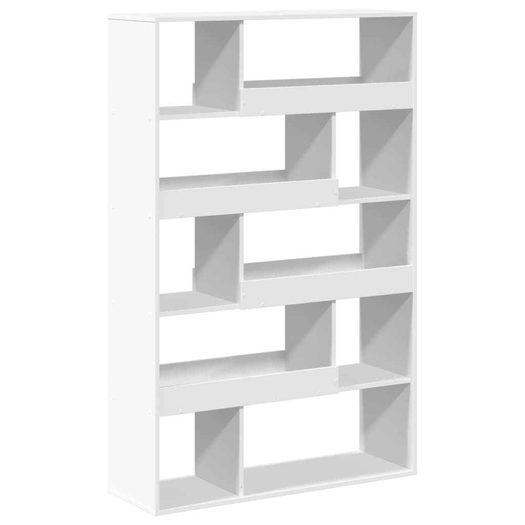 Bibliothèque blanche 100x33x156,5 cm en bois