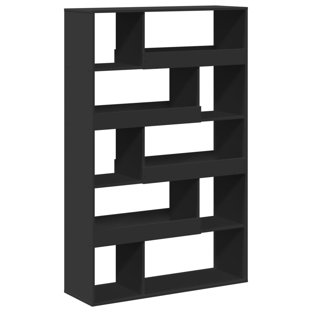 Bookshelf Black 100x33x156.5 cm Wood-based material