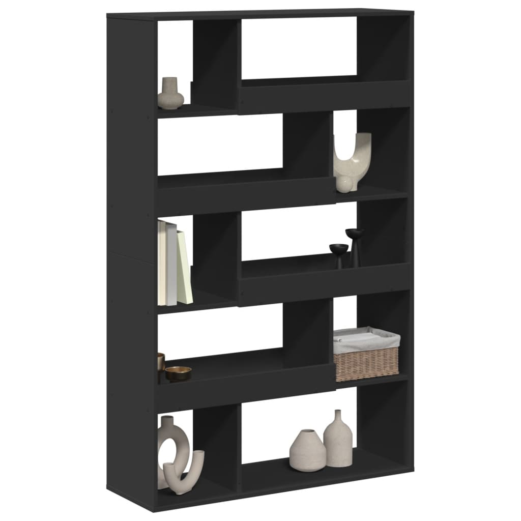 Bookshelf Black 100x33x156.5 cm Wood-based material