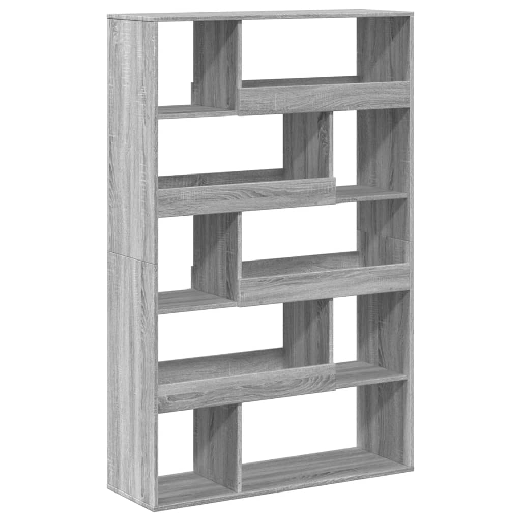 Bookshelf Grey Sonoma 100x33x156.5 cm wood material