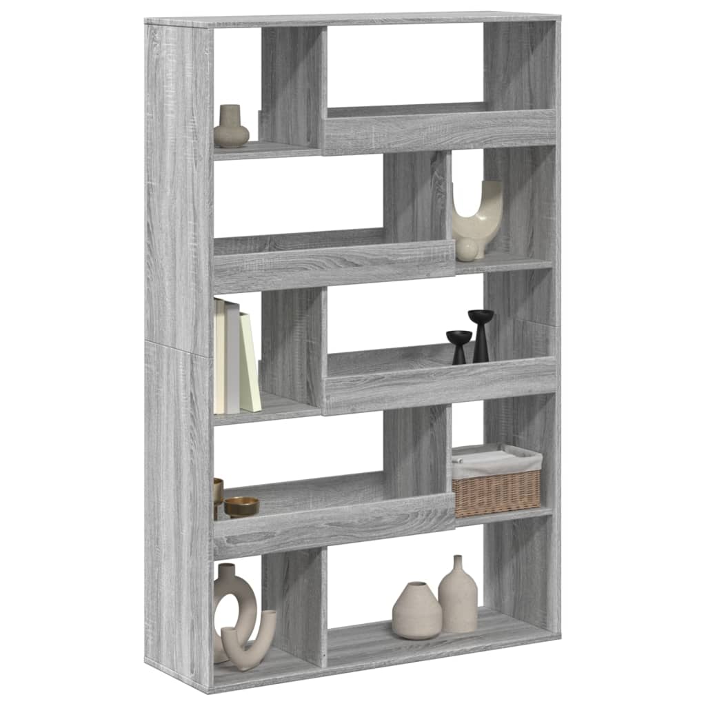 Bookshelf Grey Sonoma 100x33x156.5 cm wood material
