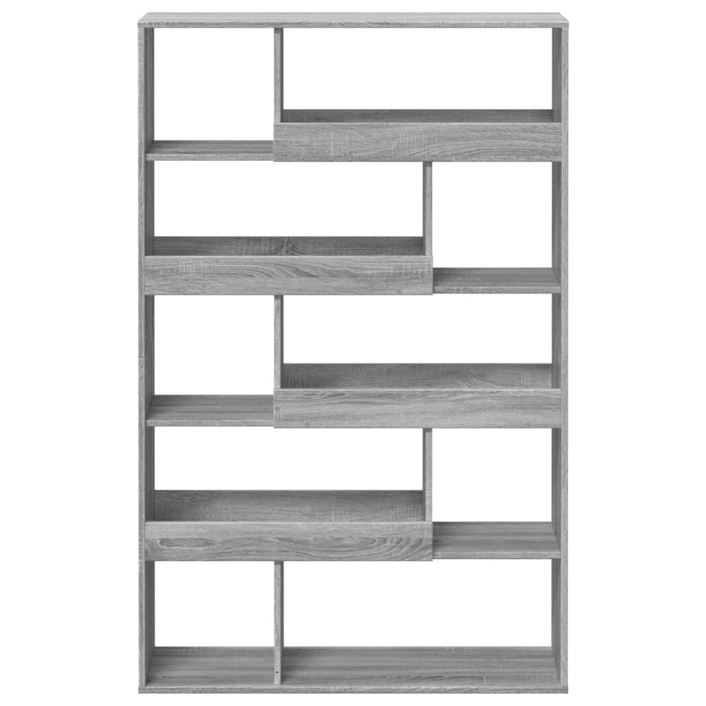 Bookshelf Grey Sonoma 100x33x156.5 cm wood material