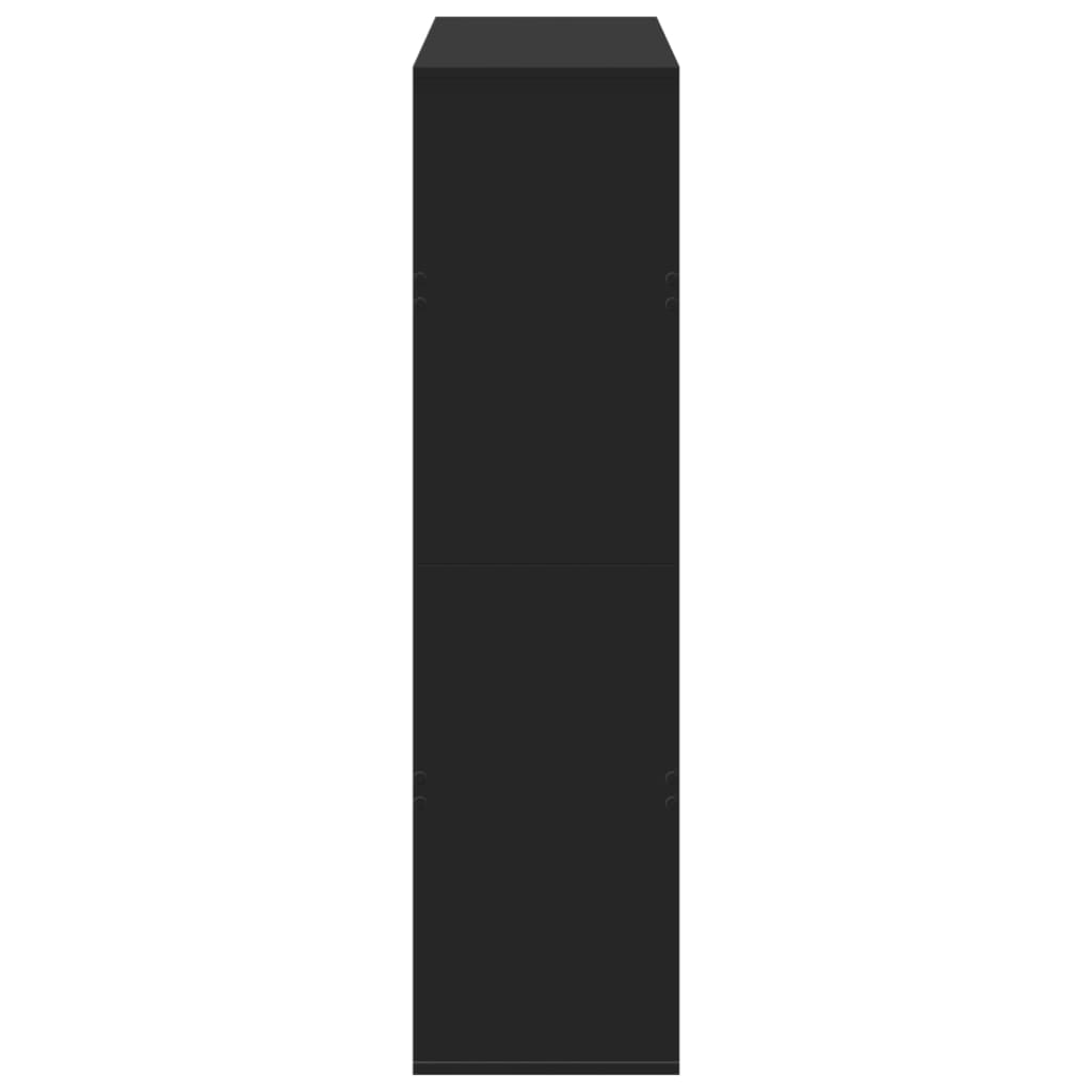 Bookshelf Black 100x33x125.5 cm wood-based material