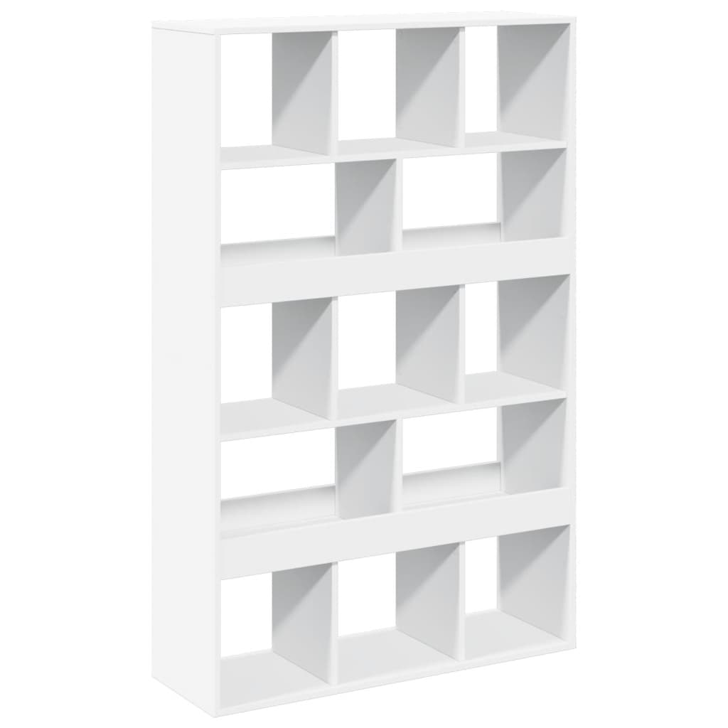 Bibliothèque blanche 100x33x156,5 cm en bois