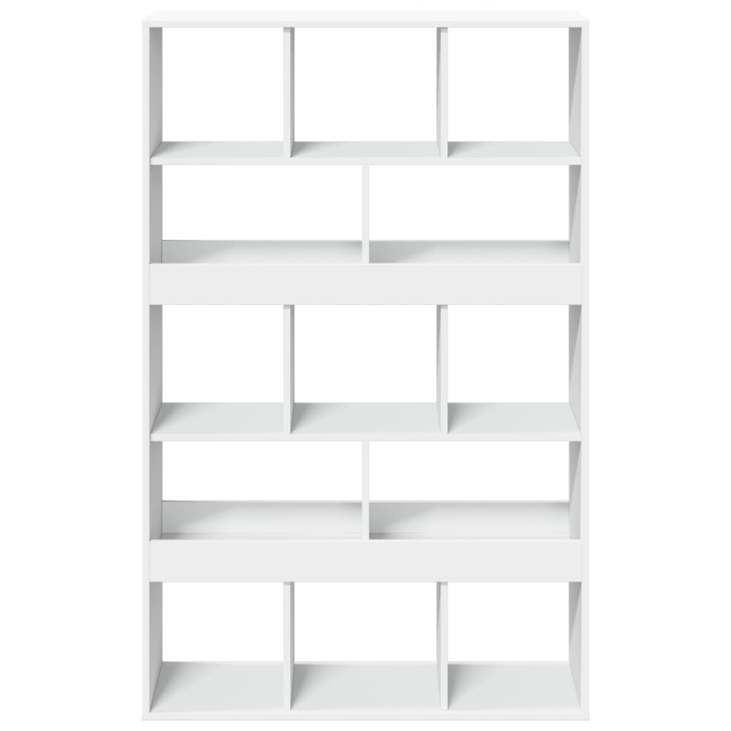 Bibliothèque blanche 100x33x156,5 cm en bois