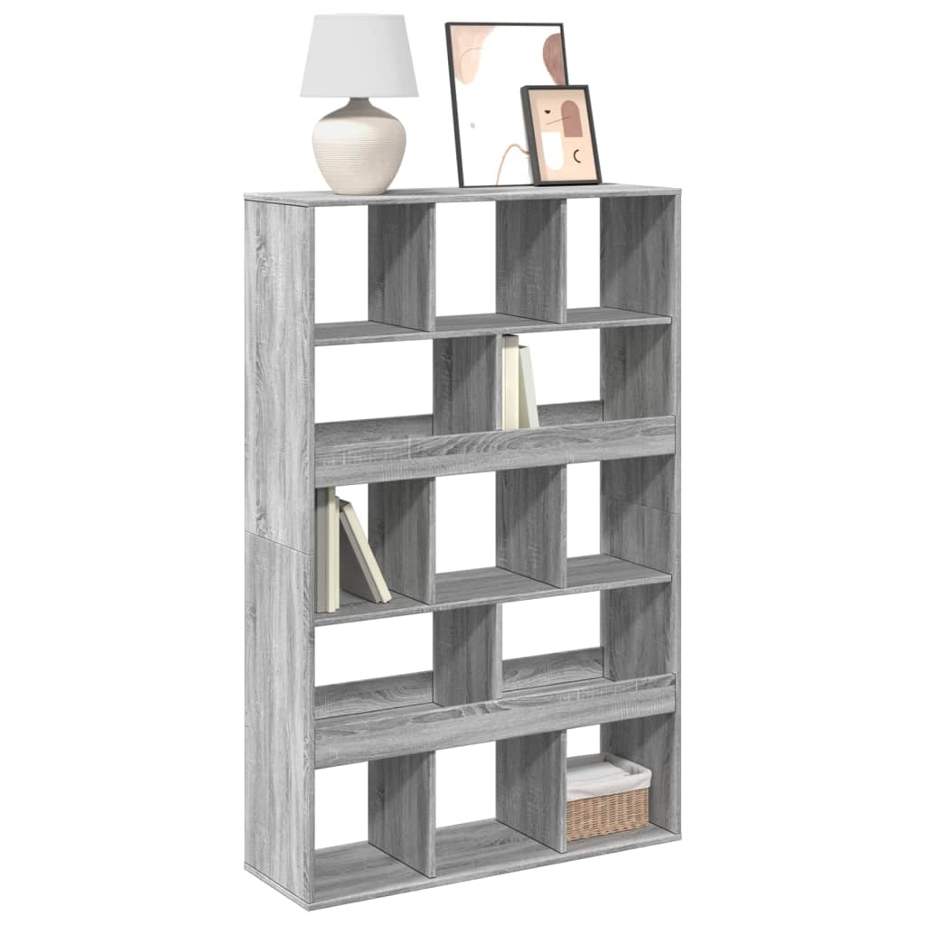 Bookshelf Grey Sonoma 100x33x156.5 cm wood material