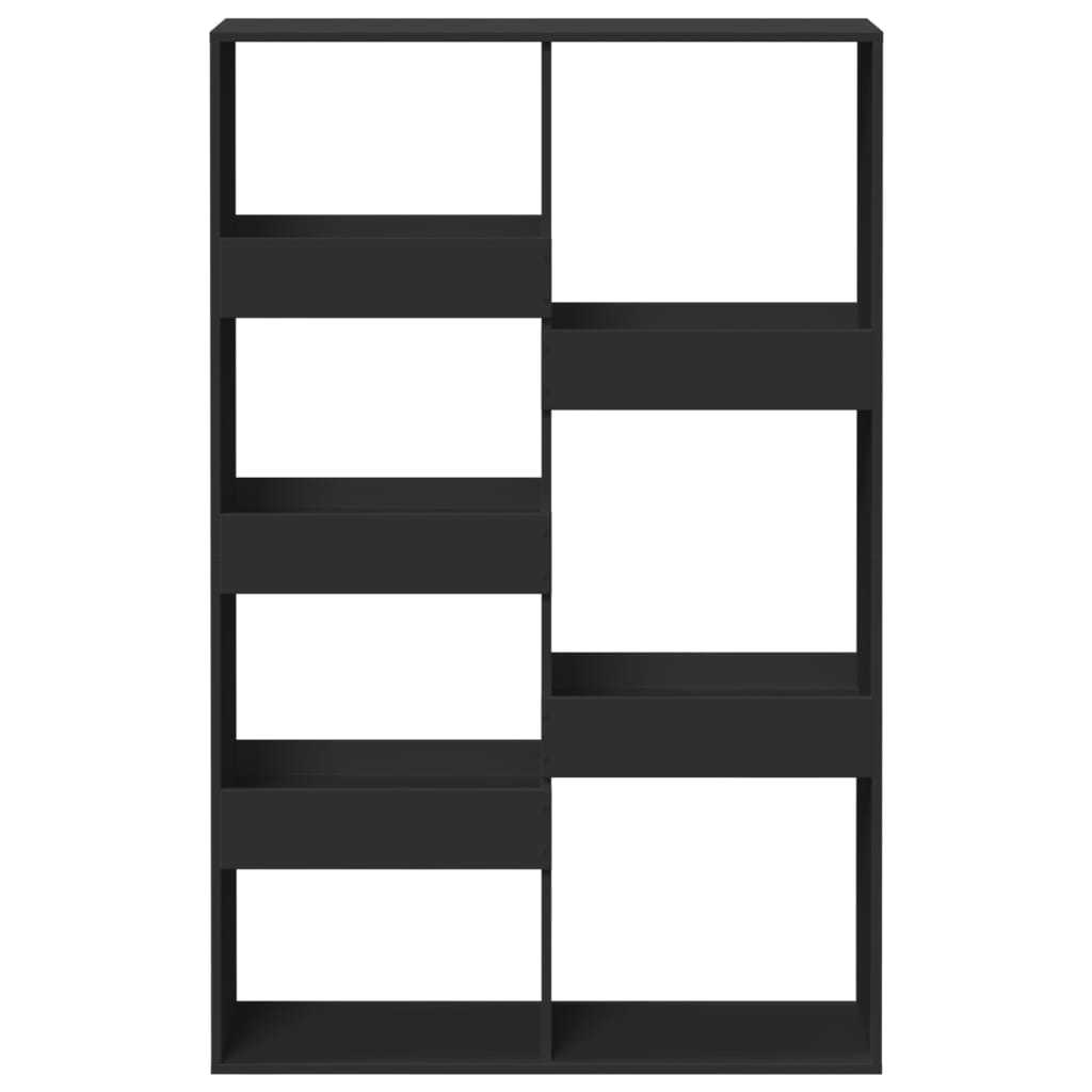 Bookshelf Black 100x33x155.5 cm wood-based material