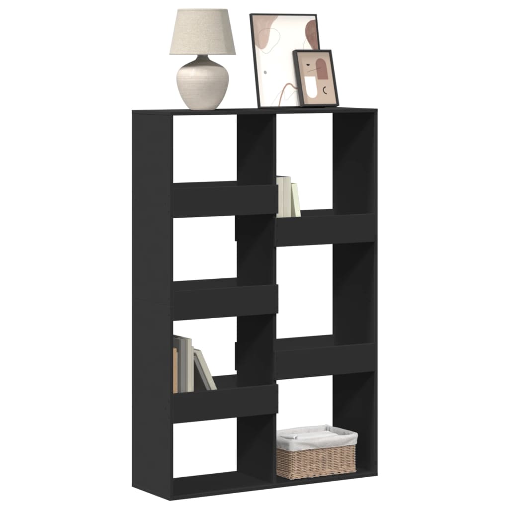 Bookshelf Black 100x33x155.5 cm wood-based material
