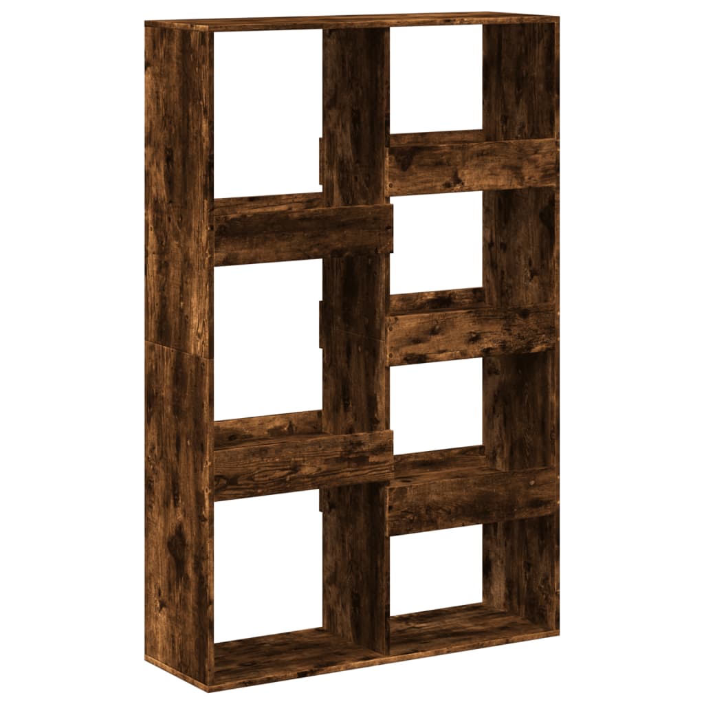 Bookshelf smoked oak 100x33x155.5 cm wood material