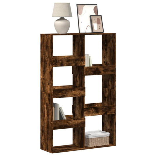 Bookshelf smoked oak 100x33x155.5 cm wood material