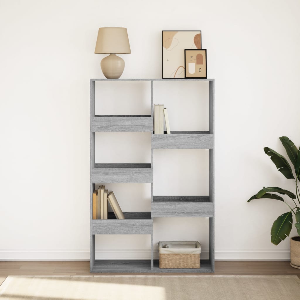 Bookshelf Grey Sonoma 100x33x155.5 cm wood material
