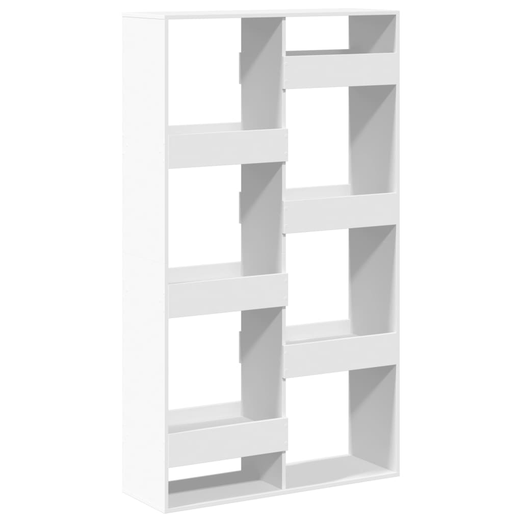 Bibliothèque blanche 100x33x175 cm en bois