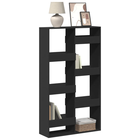Bookshelf Black 100x33x175 cm wood-based material