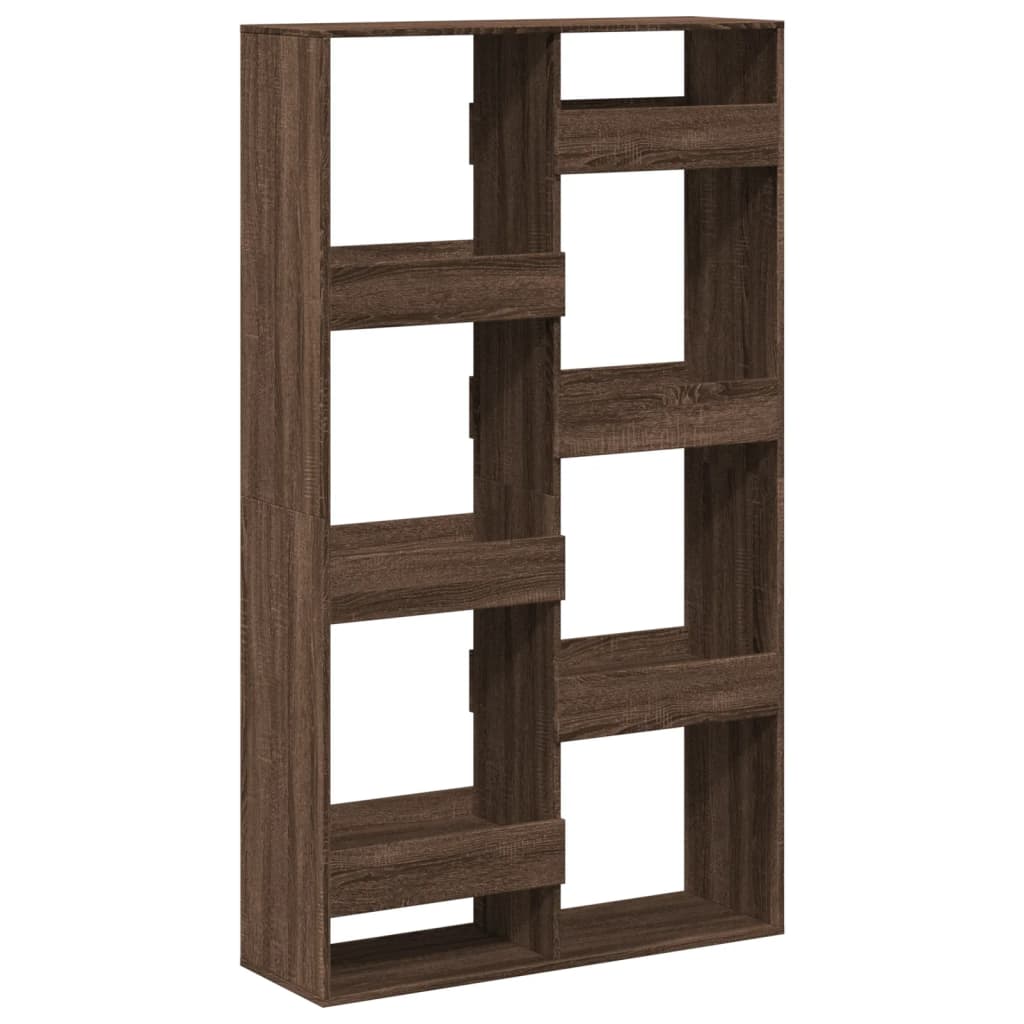 Bookshelf oak look 100x33x175 cm wood material