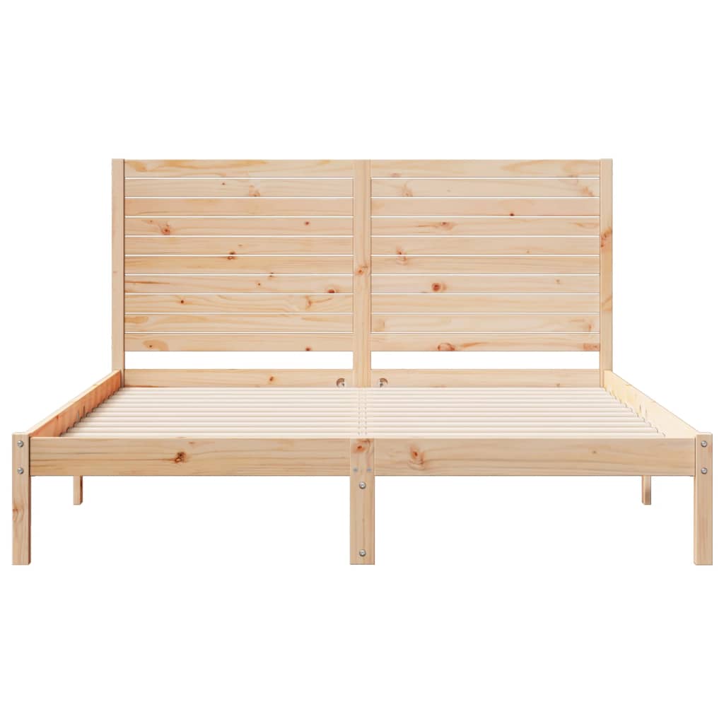 Massivholzbett Extra Lang ohne Matratze 140x210 cm
