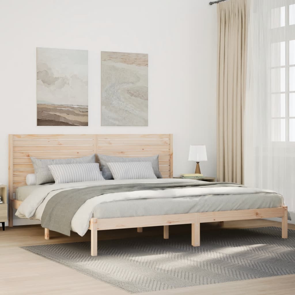 Massivholzbett Extra Lang ohne Matratze 200x210 cm