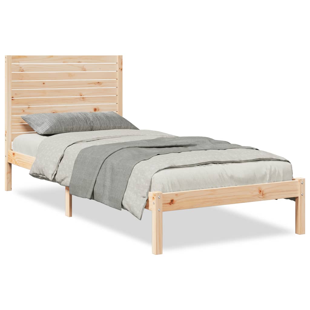 Massivholzbett Extra Lang ohne Matratze 90x220 cm