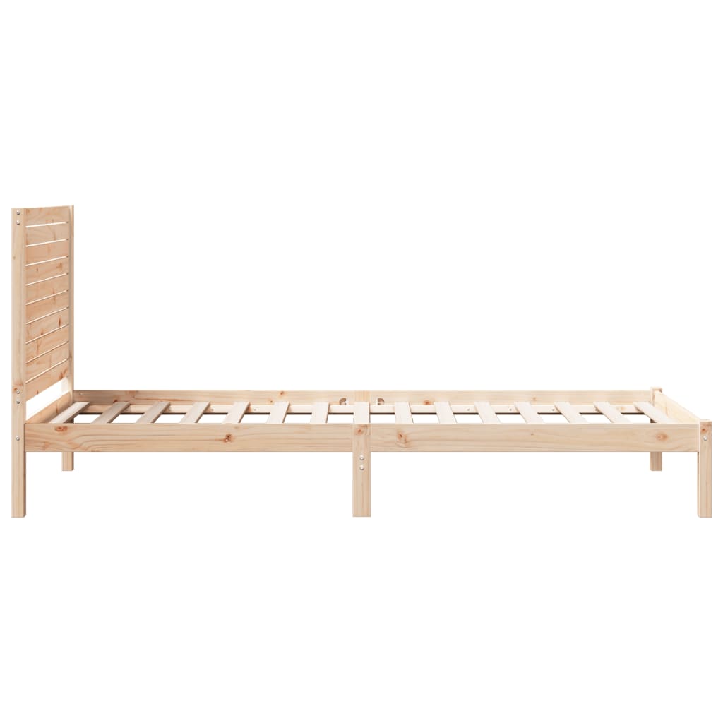 Massivholzbett Extra Lang ohne Matratze 90x220 cm