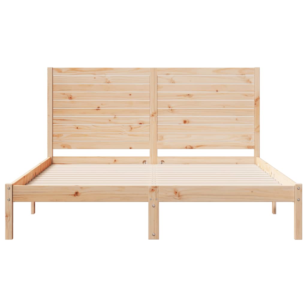 Massivholzbett Extra Lang ohne Matratze 140x220 cm