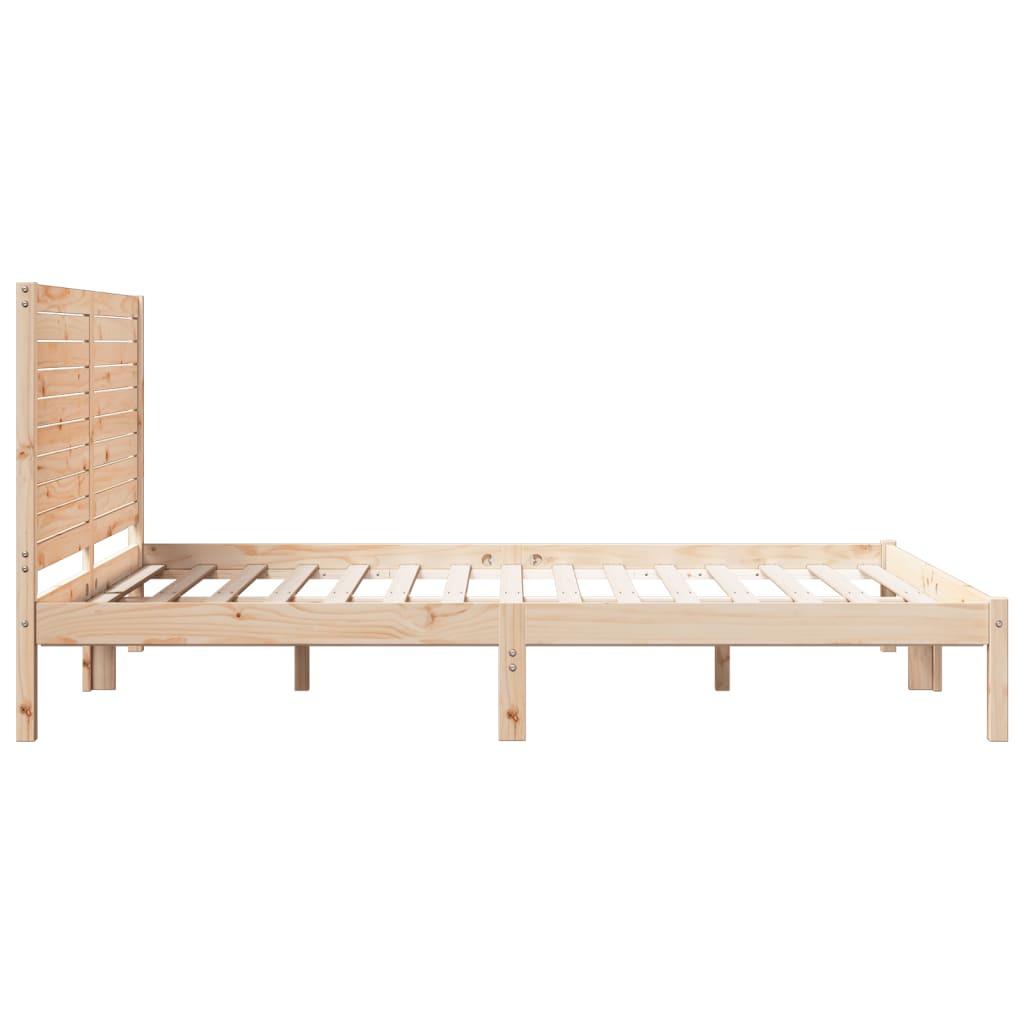 Massivholzbett Extra Lang ohne Matratze 160x220 cm