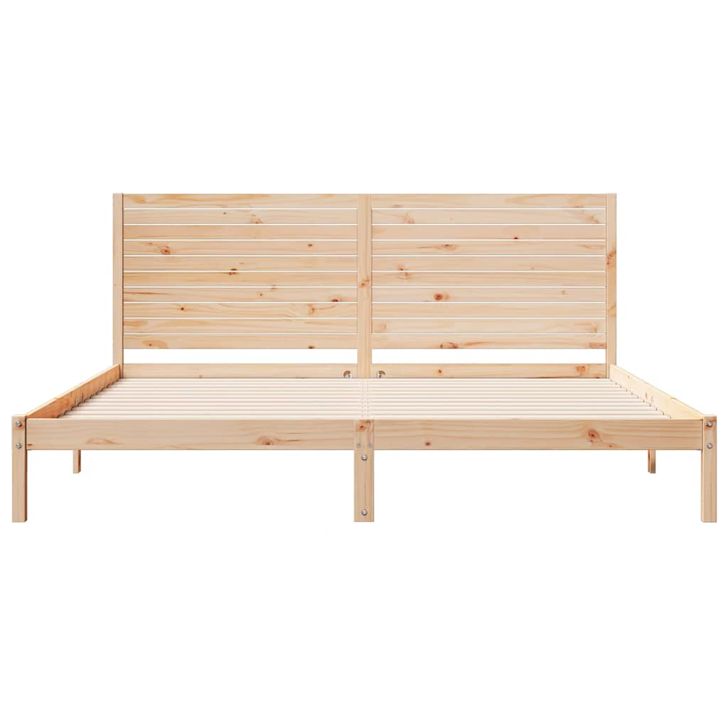 Massivholzbett Extra Lang ohne Matratze 200x220 cm
