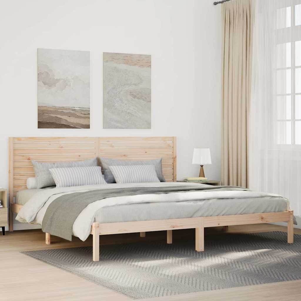 Massivholzbett Extra Lang ohne Matratze 200x220 cm