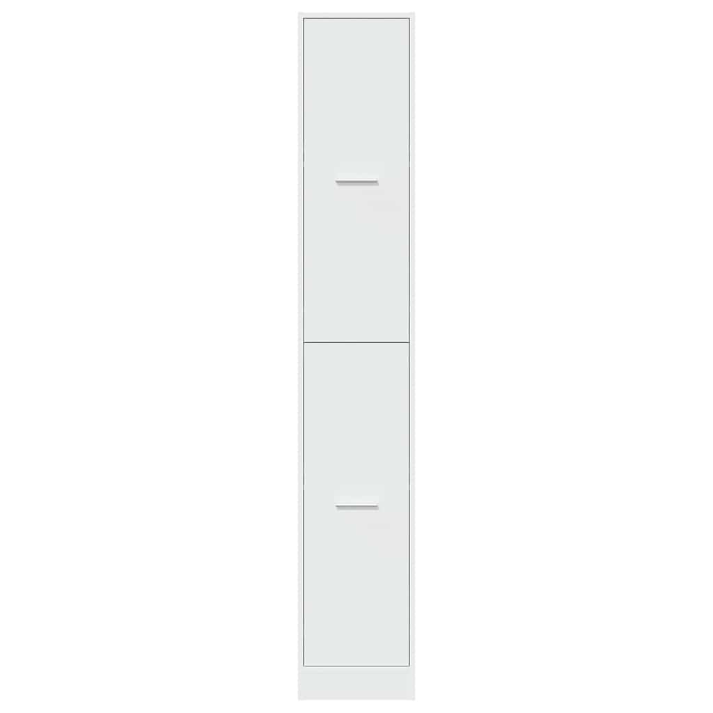 Apothekerschrank Weiß 30 x 41 x 174,5 cm Holzwerkstoff
